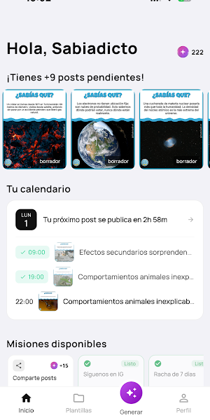 QuickPost - Posts con IA Screenshot 1