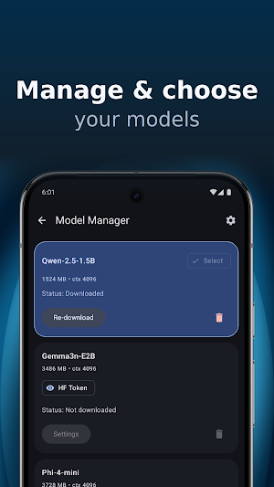 LiteChat: Offline AI Chat Screenshot 3