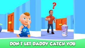 Hide From Daddy: Little Escape Screenshot 0