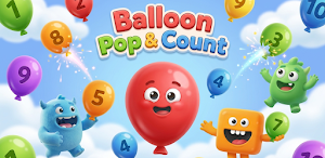 Balloon Pop & Count: Kids Game Screenshot 0
