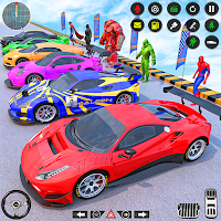 Crazy Car Stunts GT Ramp Games