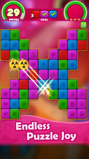 Rainbow Blast: Pop Toy Puzzle Screenshot 3