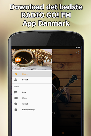 Radio RADIO GO! FM Online Gratis Danmark Screenshot 2