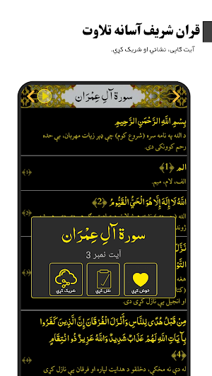Pashto Quran پښتو قران Screenshot 1