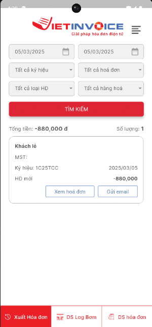 Vietinvoice Petro Screenshot 0