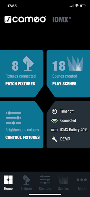 Cameo iDMX Version 2 Screenshot 0