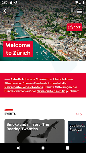 Localcities. Swiss municipalities Screenshot 1
