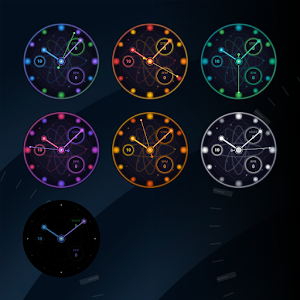 Quantum Particles Watch Face Screenshot 2