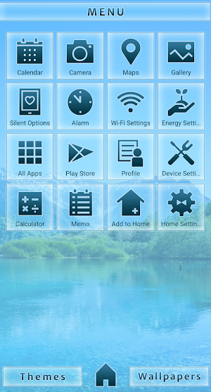 Kamikochi's Taisho Pond Theme Screenshot 1