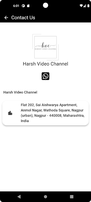 Harsh Video Channel Screenshot 1