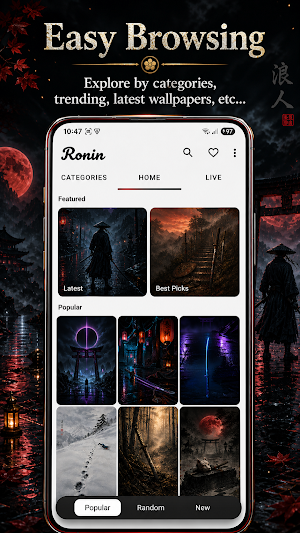 Ronin Wallpapers Live & 4K Screenshot 3