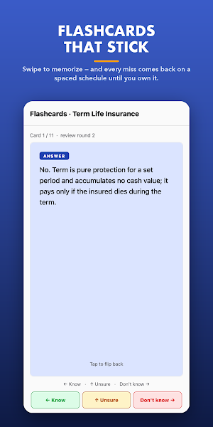 Life & Health Insurance Prep Screenshot 3