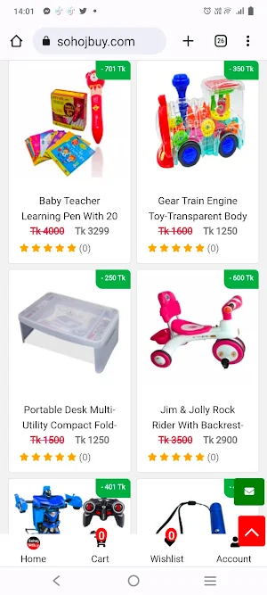 Sohojbuy Online Shopping App Screenshot 1