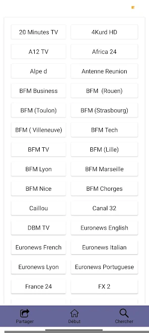 TV France - Channels Direct Screenshot 1