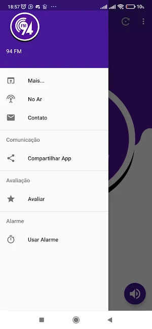 94 FM – Tá todo mundo ouvindo! Screenshot 1
