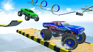 USA Monster Truck Stunt Game Screenshot 3