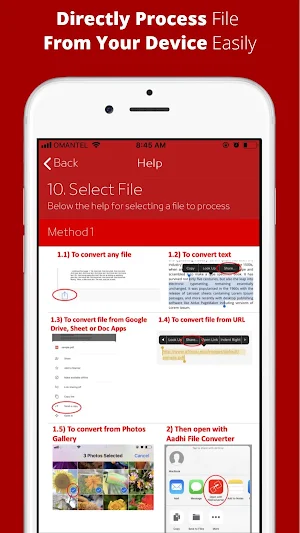 Aadhi File Converter Zip Split Screenshot 3