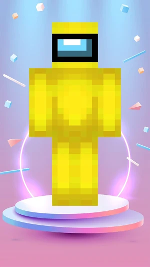 Among Us Skin for Minecraft Screenshot 1