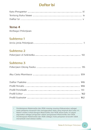 Buku Kelas 4 Tema 4 K13 Screenshot 1
