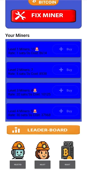Bitcoin Mining Simulation Screenshot 1