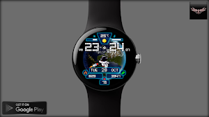 Animated Orbit Watch Face Screenshot 0