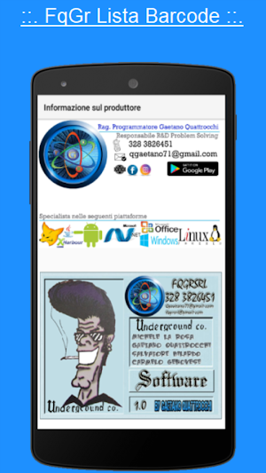 FqGr Lista Barcode Screenshot 3