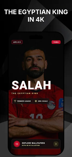 Mohamed Salah Wallpaper Screenshot 0