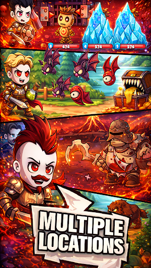 Warrior Dice: RPG Strategy Screenshot 2
