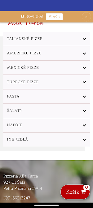 Pizzeria Alla Turca Screenshot 0