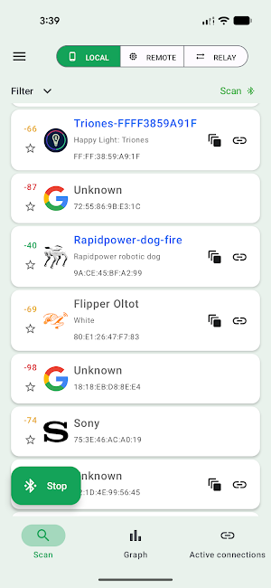 BLESPloit Screenshot 0