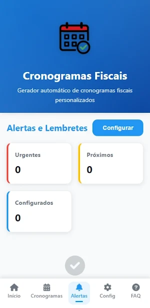 Gerador de Cronograma Fiscal Screenshot 2