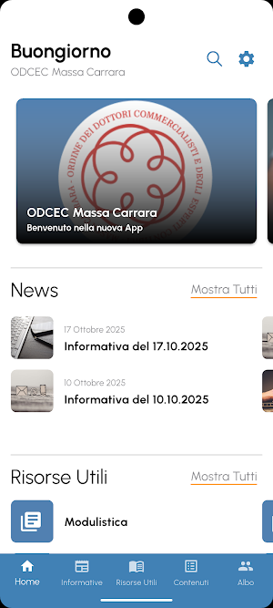 ODCEC Massa Carrara Screenshot 0