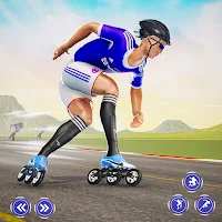 Roller Skate Stunt Racing Game