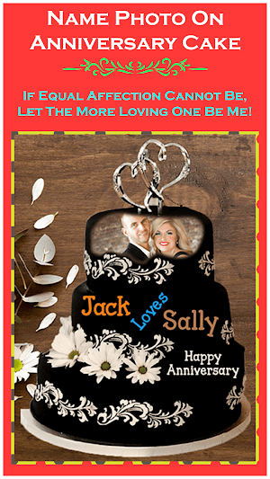 Name Photo On Anniversary Cake Screenshot 3