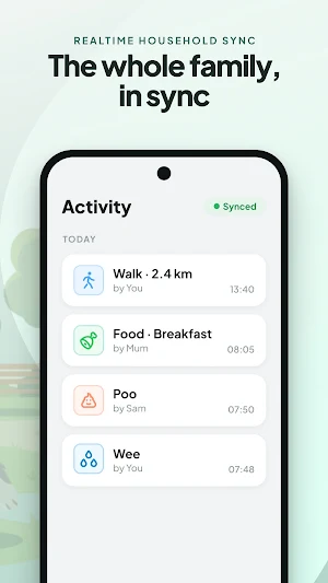 PupSavvy: Dog Care & Sync Log Screenshot 1