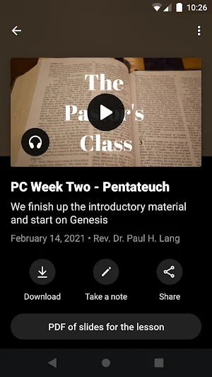 Cary Presbyterian Church Screenshot 2