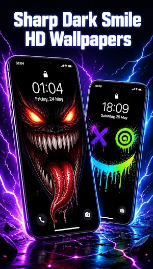 Smiley Fun Live Wallpaper Screenshot 2