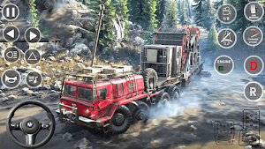 Snow Mud Truck Runner Offroad Screenshot 1