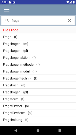German Article Finder Screenshot 3
