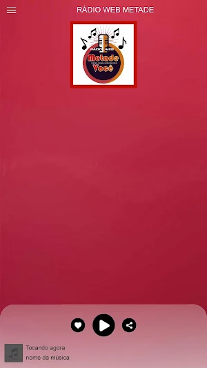 RÁDIO WEB METADE Screenshot 0