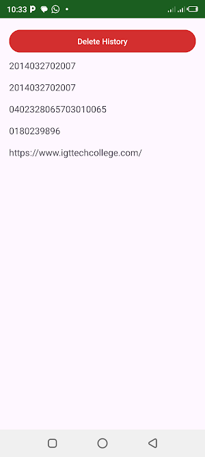 IGT QR & Barcde Scanner Screenshot 3