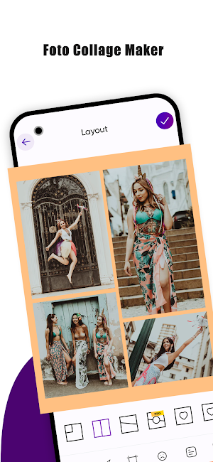 Foto Collage Maker - Instant Grid Collage Editor Screenshot 0