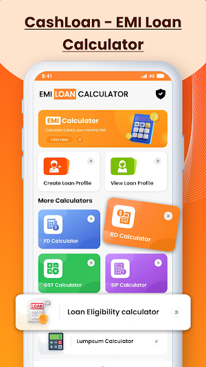 CashLoan - EMI Loan Calculator Screenshot 0