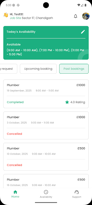 Service finder Screenshot 1