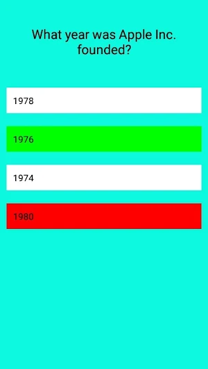 General Knowledge Quiz Screenshot 2