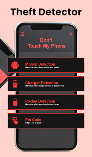 Dont touch my phone - Alarm Screenshot 3