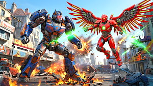 Robot Transform Car Fight Screenshot 0
