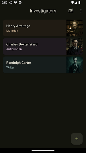 Cthulhu Investigator Files Screenshot 0