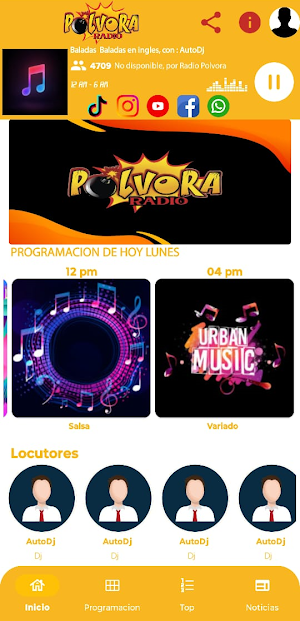 Radio Polvora Screenshot 0