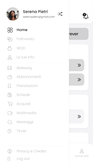 BeReady Palestra Screenshot 2